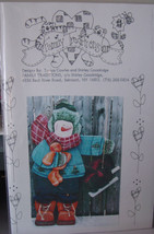 Wood Pattern Baxter 26&quot; Snowman Figure Painted - £4.74 GBP