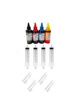 Dye Bulk Refill Ink Bottles for Epson 802 T802XL T812 T812XL T822 822 4X100Ml - $17.41