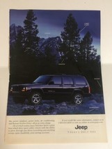 Jeep Cherokee Vintage Print Ad Advertisement pa8 - $6.92