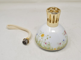 Vintage Lampe Berger Paris Haviland Limoges Floralies Pattern Flower Fra... - $99.00