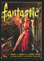 Fantastic 11/1952-Wrap around Girl Art cover by Barye W. Phillips-Mickey Spil... - £88.30 GBP