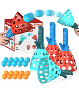 Outdoor Game Toys for Kids Boys with 20 Balls, Pop Pass Catch Ball Game ... - €24,65 EUR