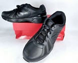 New! Size 11 Wide New Balance Men&#39;s Mx519ab2 Black Leather Sneakers &amp; Box - $66.99