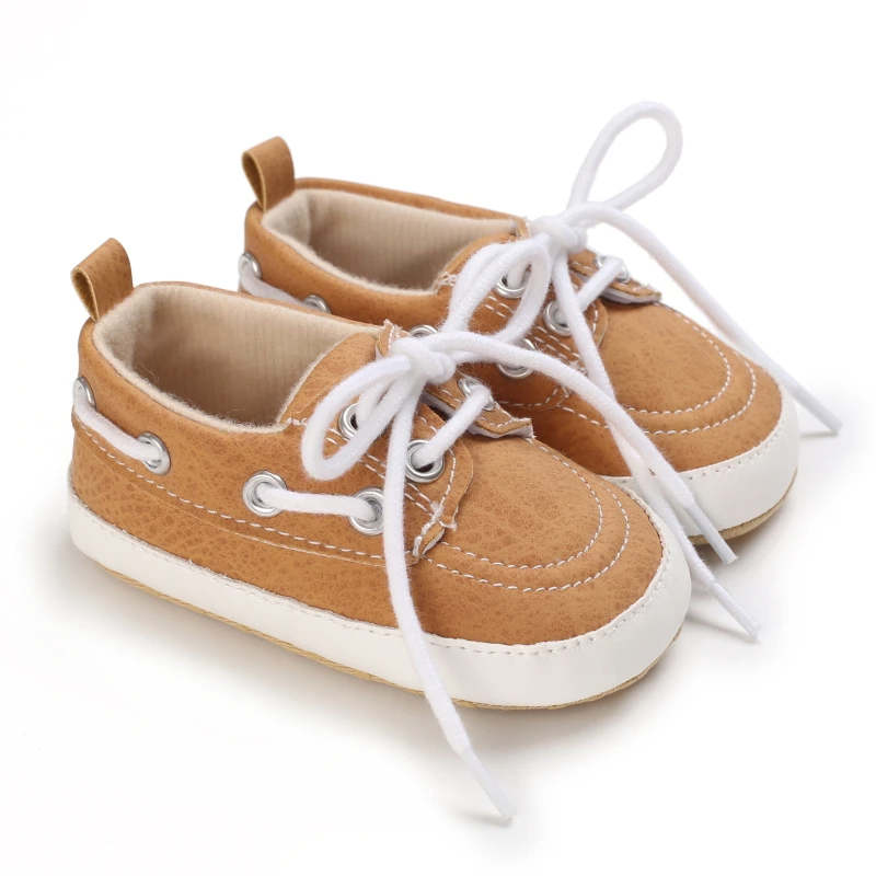 New Baby Boy Girl Small Gentleman Baptism Shoes  Soft Sole Anti-slip First Walke - £95.84 GBP