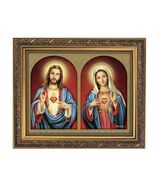 Sacred Heart of Jesus &amp; Immaculate Heart of Mary Picture Frame, New #AB-010 - $840.09 MXN