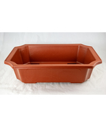 Rectangular Plastic Cactus &amp; Succulent, Bonsai Training Pot - 13.5&quot;x 9.5... - $21.01 CAD+