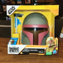 NEW Star Wars Boba Fett Electronic Mask Sound Effects Star Wars Mandalorian  - £19.31 GBP