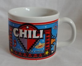 Chili Hot From a Cajun Kitchen 14 oz Soup Mug Cup  - £2.39 GBP