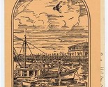 Alioto&#39;s Fish Company Menu Fisherman&#39;s Wharf San Francisco California 19... - $47.52