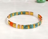 Able elastic bracelet boho modern flat jewelry orange plus big size jewel 4 scaled thumb155 crop