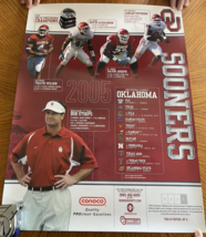 OU Poster Bob Stoops Vintage Conoco 2005 The University of Oklahoma Sooners - $742.42 MXN