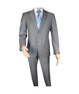 Men Suit BERLUSCONI Turkey Italian Wool 180's Glenn Plaid K230-12 Gray Blue - €259,73 EUR Men Suit BERLUSCONI Turkey Italian Wool 180's Glenn Plaid K230-12 Gray Blue - €259,73 EUR