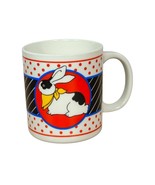 Vintage Rabbit with Bandana Mug MCM Easter Bunny Coffee Mug Tea Cup - £7.92 GBP