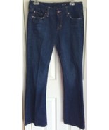 Seven7 Premium Dark Blue Jeans Women&#39;s Size 31 - £19.34 GBP