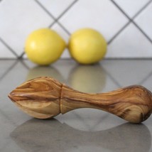 Olive wood Lemon Juicer, Hand Made Wooden Lemon Citrus Lime Juicer, Lemo... - £27.64 GBP