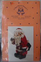 Christmas Wood &amp; Cloth Pattern for Santa Doll Figure &amp; Clothes.(no size ... - £4.46 GBP