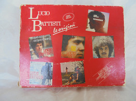 LUCIO BATTISTI Le ORIGINI cofanetto 2 cassette Original gift set with songs&#39; tex - £16.78 GBP