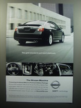 2007 Nissan Maxima Ad - The gold standard just went platinum - £14.81 GBP