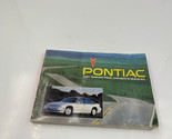 1991 Pontiac Grand Prix Owners Manual Handbook OEM J04B46007 - £13.57 GBP