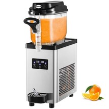 VEVOR Commercial Slushy Machine, 6L/1.6 Gallons 25 Cups Single-Bowl, 300W 110V,  - $860.11