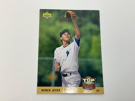 1993 Upper Deck #449 Derek Jeter Gold Hologram New York Yankees Mint - $97.02