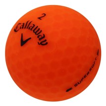 61 Near Mint ORANGE Callaway Supersoft Golf Balls - AAAA - $79.19