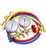 Air Conditioning HVAC Diagnostic Manifold Gauge AC Refrigerant Service - £28.36 GBP