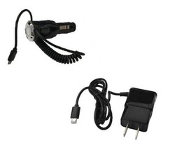 2 AMP Car Charger + Wall Home Travel Charger for Kyocera DuraForce Pro - £23.53 GBP