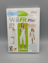 Wii Fit Plus Nintendo Wii Complete 2009 New Fitness Program The Text Is FRENCH - £7.12 GBP