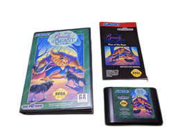 Beauty and the Beast: Roar of the Beast Sega Genesis Complete in Box - £16.07 GBP