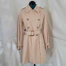 Forever 21 Khaki Trench Coat - Size Extra Small - £23.39 GBP
