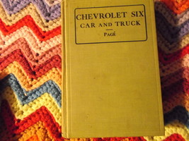 Chevrolet Six Car and Truck by Page published 1938 covers 1931-1937 - $105.00