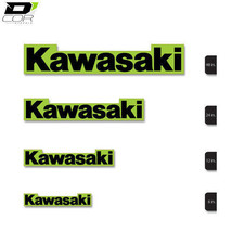 D&#39;COR 6&quot; 12&quot; 24&quot; 48&quot; KAWASAKI GREEN CAR TRAILER TRUCK WINDOW STICKER 2 F... - $7.95+