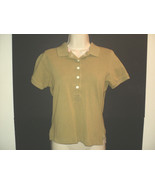 New Canterbury of New Zealand Top Size XS Olive Green Daisy SS Polo - £17.42 GBP