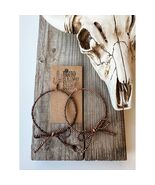 Western Navajo Style Pearl Bow Hoop Coquette Earrings Copper - €15,30 EUR