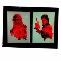 Film Disney Han Solo and Chewie Prints - £109.01 GBP
