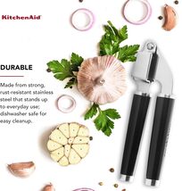 KitchenAid Classic Garlic Press KE132OHOBA Black New - $12.95