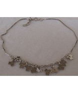 Flowers charms anklet  - £15.14 GBP