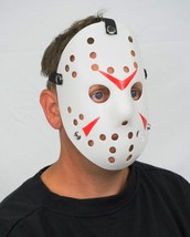 Jason Halloween Mask Voorhees Hockey Horror Killer - £9.61 GBP