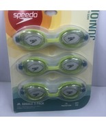 Speedo Junior Swim Goggles - Lime/Clear, Age 6-14 Anti-fog UV Protection... - £9.24 GBP