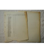 1975 Kawasaki MC1M-A 90 MC1 parts book manual one page only - $94.04 MXN
