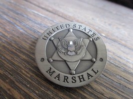 Vintage USMS DOJ United States Marshal Challenge Coin #101K - £22.62 GBP