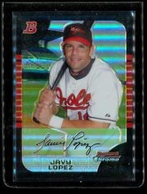 2005 Topps Bowman Chrome Refractor Baseball Trading Card #54 Javy Lopez Orioles - £10.07 GBP