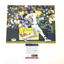 Orlando Arcia signed 8x10 photo PSA/DNA Milwaukee Brewers Autographed - $54.99