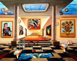 Ferjo &quot;Majestic Place&quot; Hand Signed &amp; Numbered Giclee on Canvas artwork s... - $2,227.50