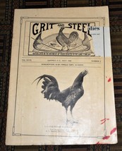 XRARE: July 1925 Grit and Steel Magazine - cock fighting game fowls - £58.98 GBP
