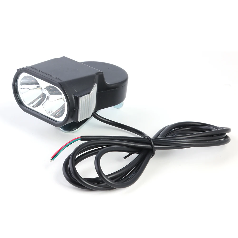 E-Bike LED Headlight 36V 48V 60V Electric Scooter Bicycle Flashlight Hor... - $30.22