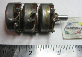 Potentiometer Triple Gang Allen-Bradley Type-J 421828-1 Panel - Used Pul... - $18.99