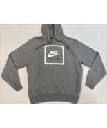Nike Air Sweatshirt Men’s Medium Grey Hoodie Casual Wear/Comfort.! - $394.25 MXN