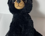 Aurora Sullivan Black Bear Flopsie Plush Stuffed Animal Toy Dec 2017 Rea... - $10.14